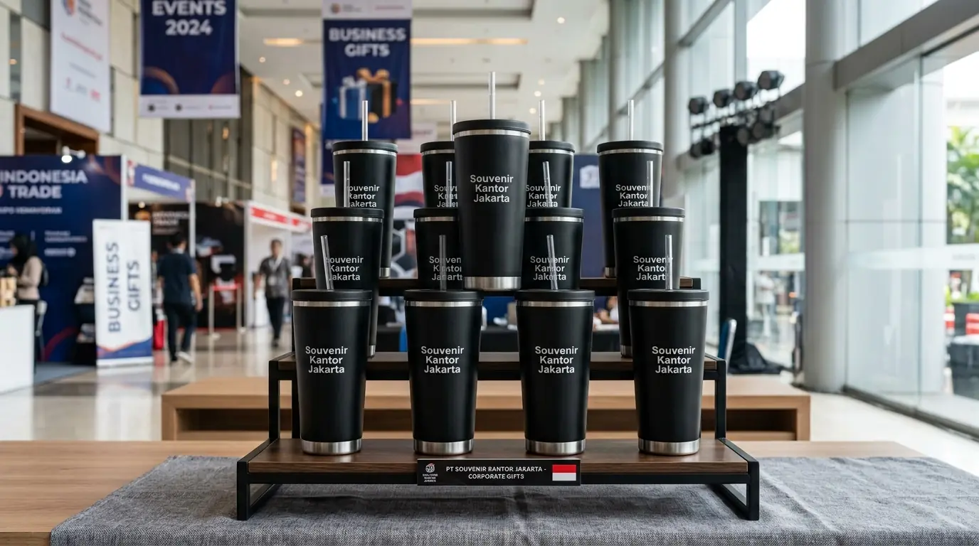 Jasa cetak tumbler promosi perusahaan berkualitas di Jakarta