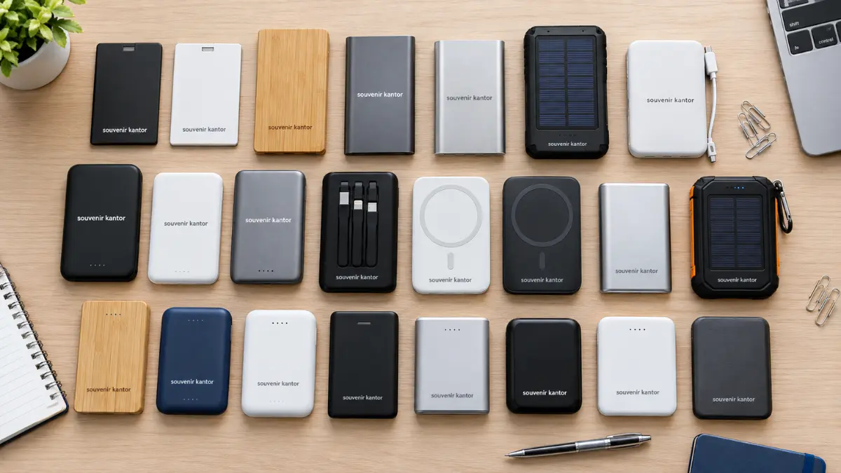 10 Jenis Souvenir Power Bank