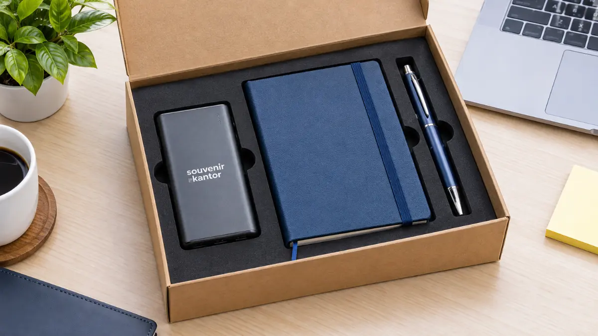 Momen Pemberian Souvenir Power Bank