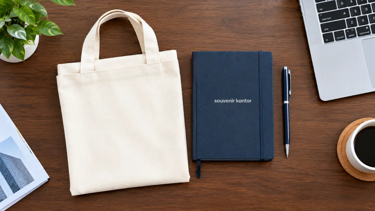 Paket souvenir premium untuk corporate event