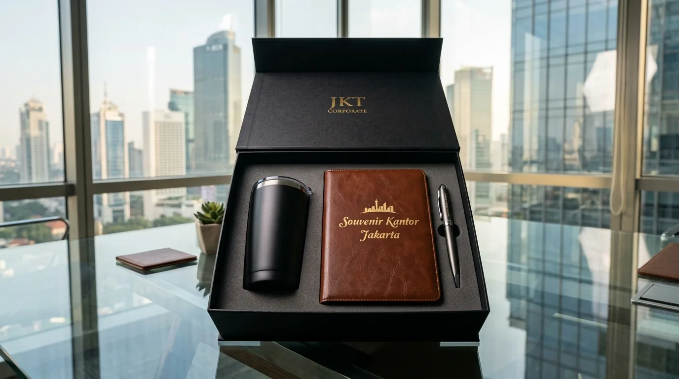 Paket souvenir kantor Jakarta eksklusif untuk acara korporat