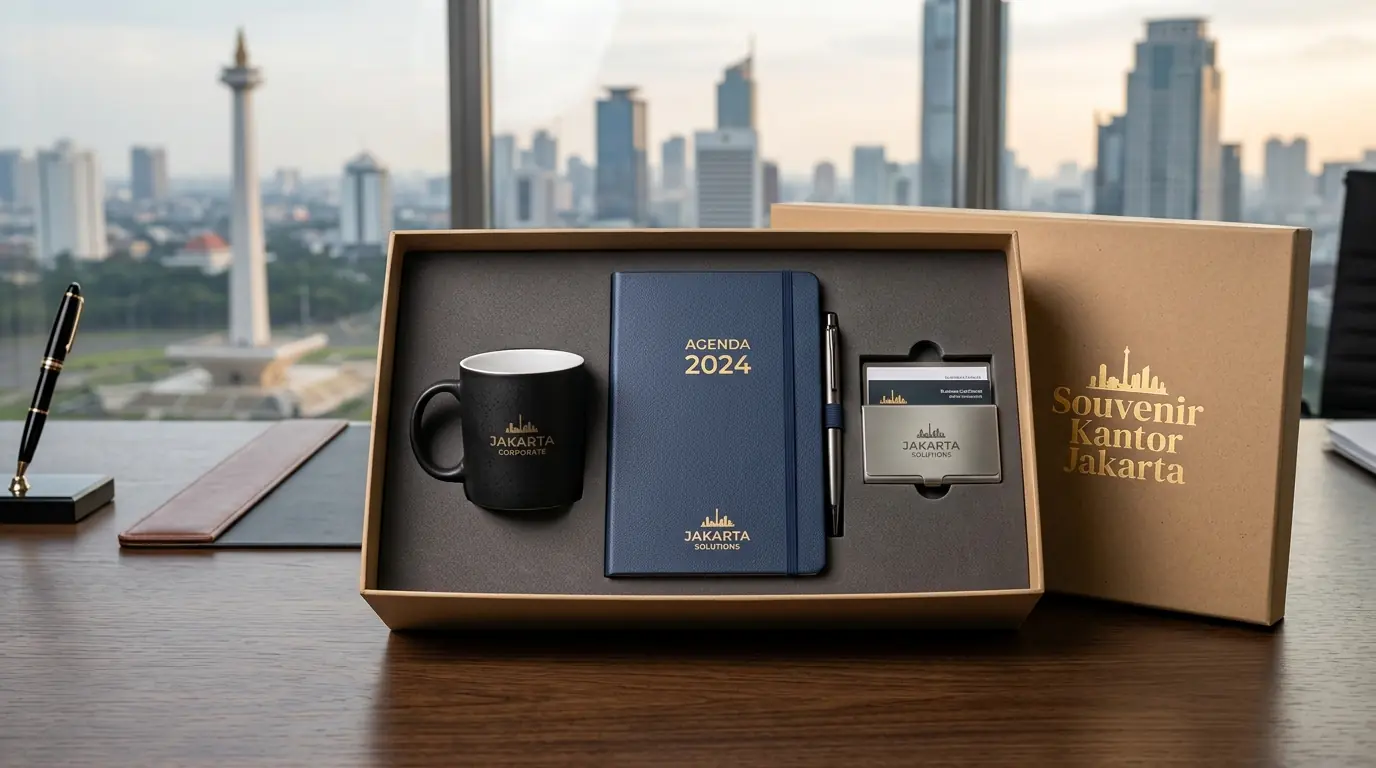 Paket souvenir perusahaan Jakarta eksklusif untuk acara kantor