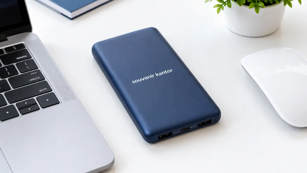 Power Bank Custom Logo Media Branding