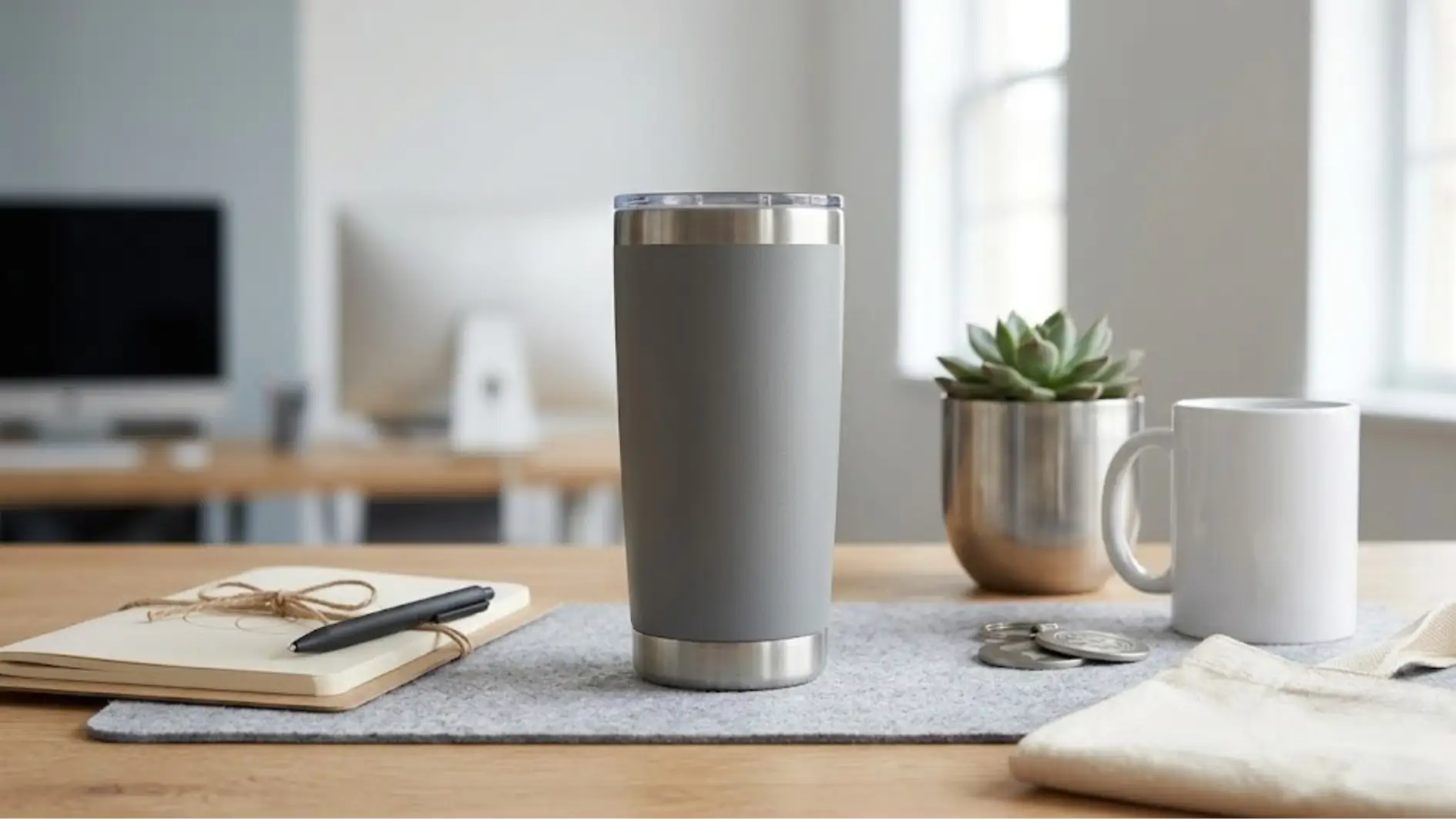 Tumbler custom sebagai souvenir kantor premium hemat
