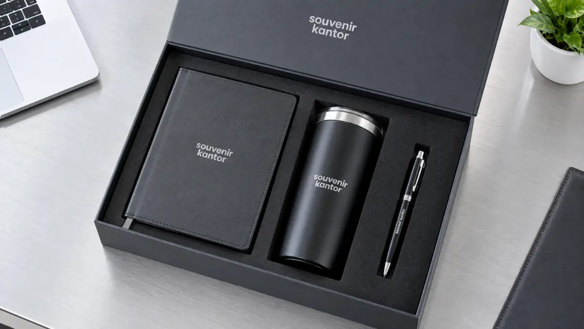 Paket souvenir narasumber workshop Palembang dalam gift box