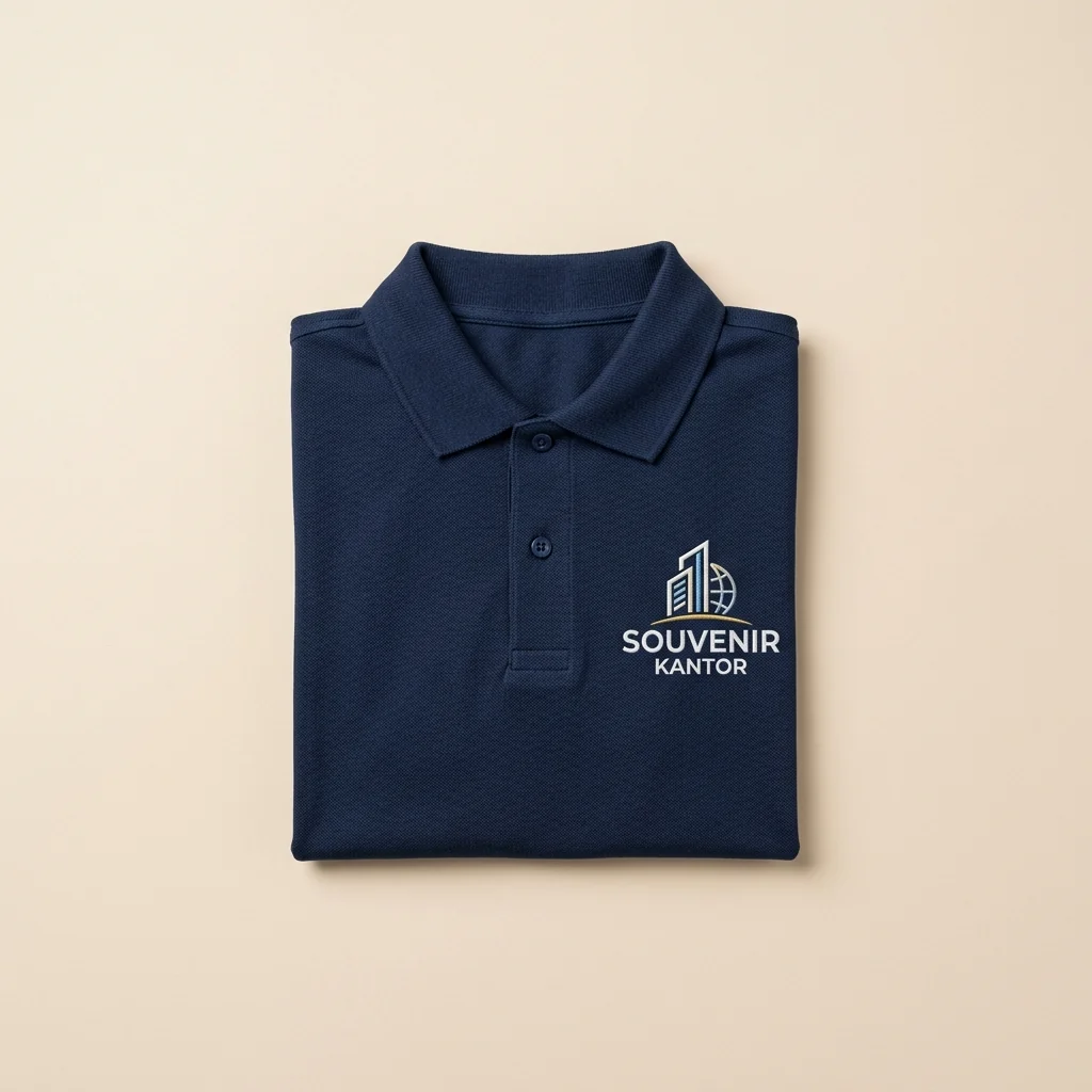 Kaos Polo Custom - Souvenir Kantor Promosi