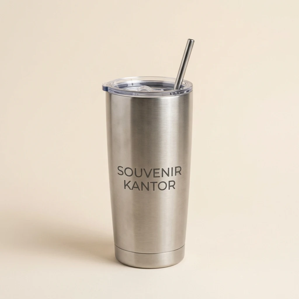 Tumbler Stainless Custom - Souvenir Kantor